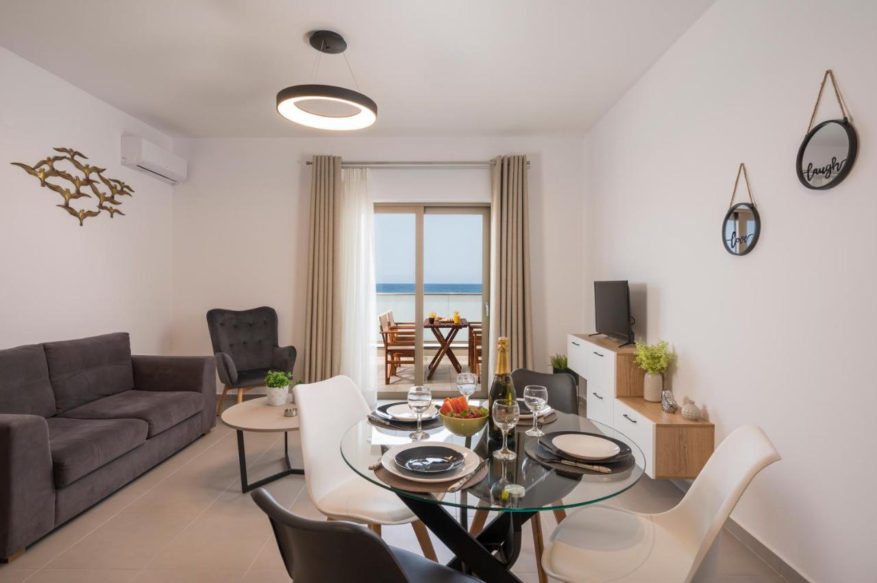 Indigo Blue Seaside Deluxe Apartments Kíszamosz Kültér fotó