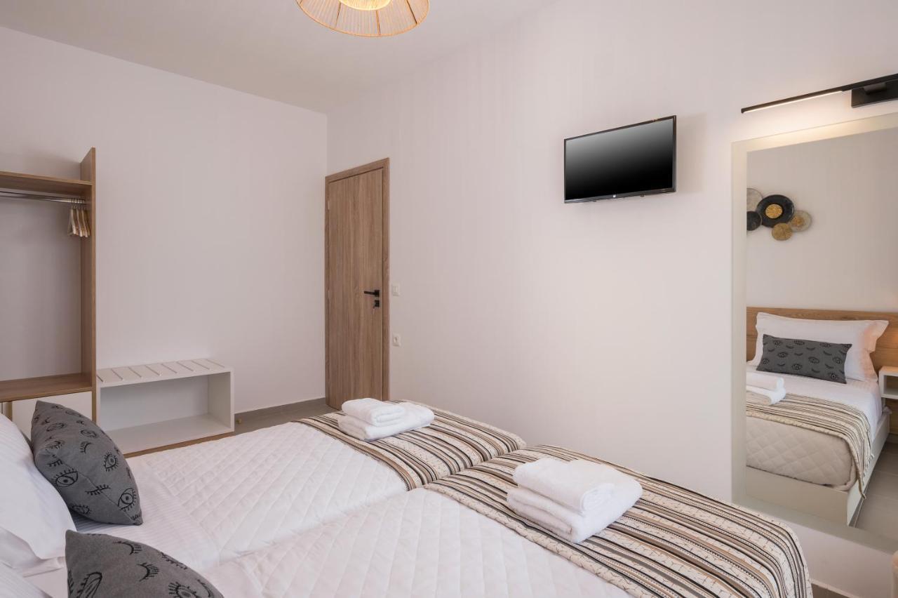 Indigo Blue Seaside Deluxe Apartments Kíszamosz Kültér fotó