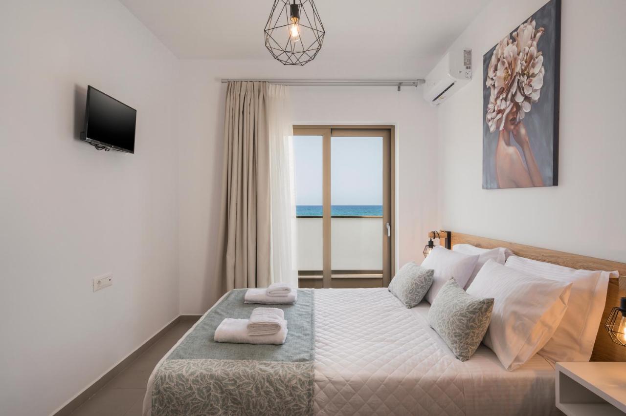Indigo Blue Seaside Deluxe Apartments Kíszamosz Kültér fotó